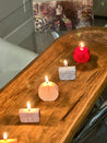 Mini Luxury Vegan Candles Table Set of 6 Handmade Purse